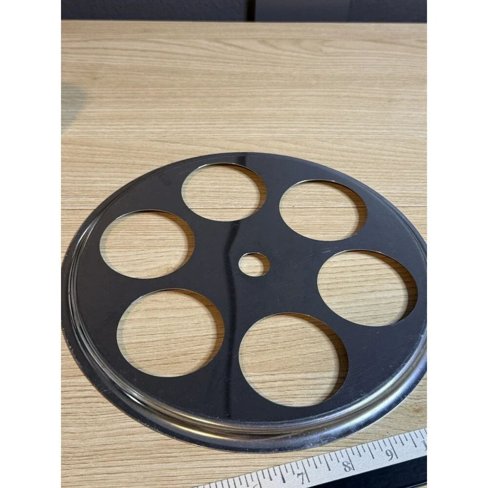 Saladmaster Stainless Steel 6 Cup Egg Poacher Insert & Cups 10 3/8” Parts Only